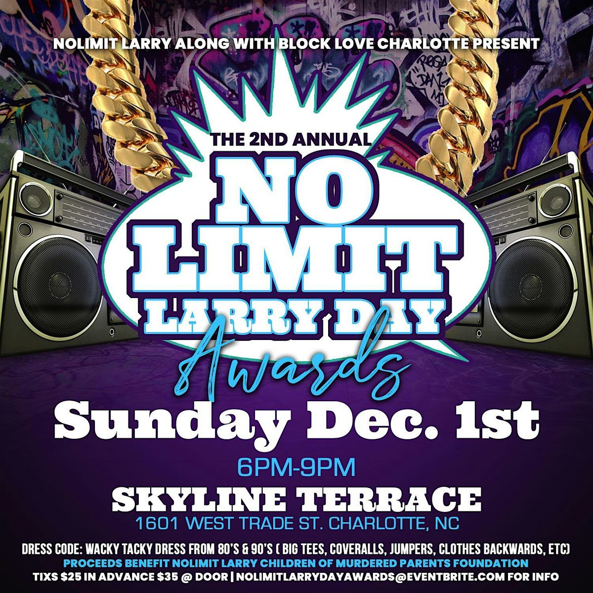 2nd Annual Nolimit Larry Awards