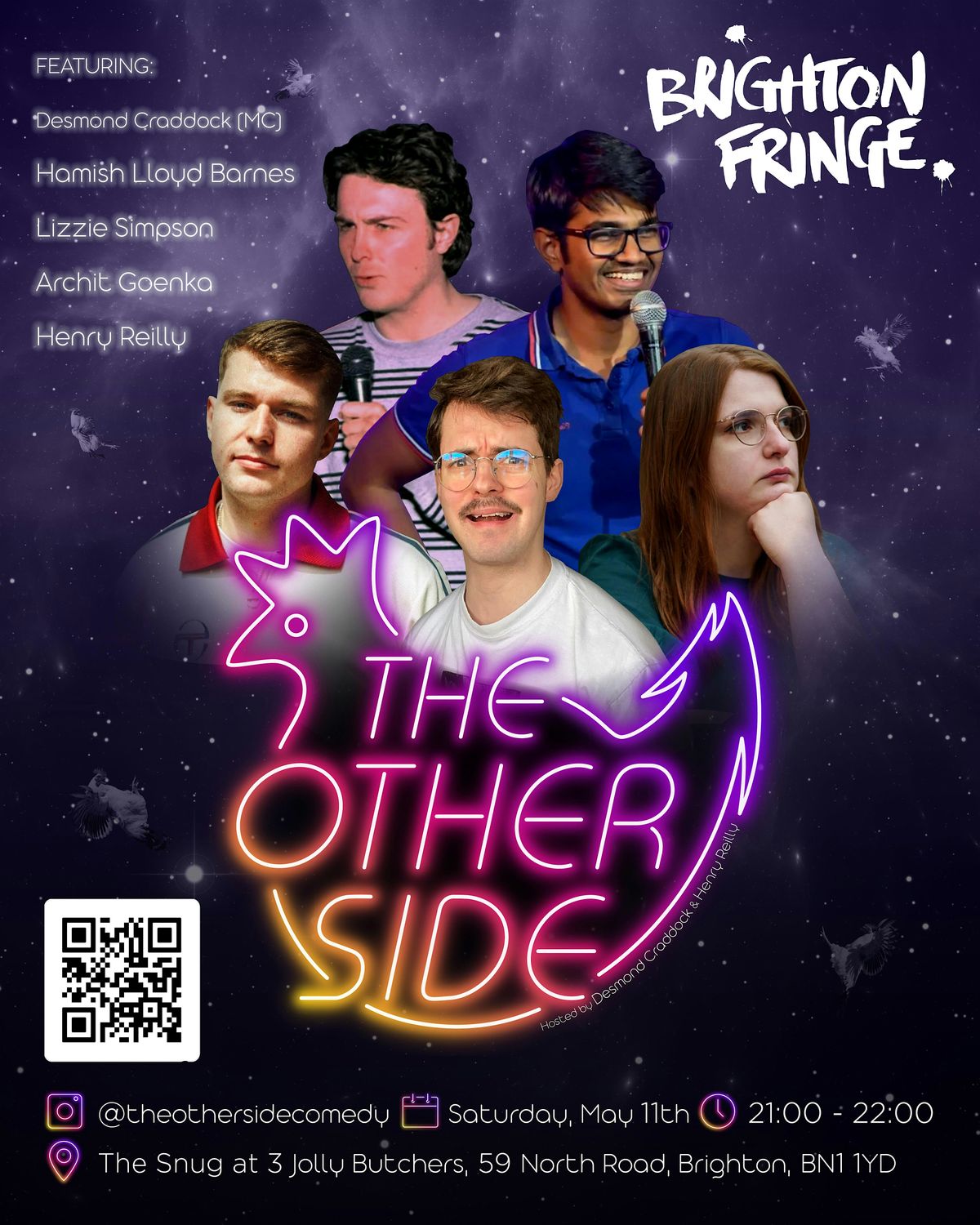 FREE LIVE COMEDY IN BRIGHTON - The Other Side