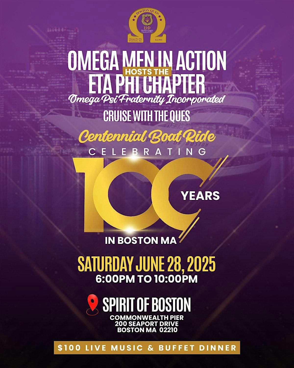 Cruise with the Ques - Centennial Boat Ride