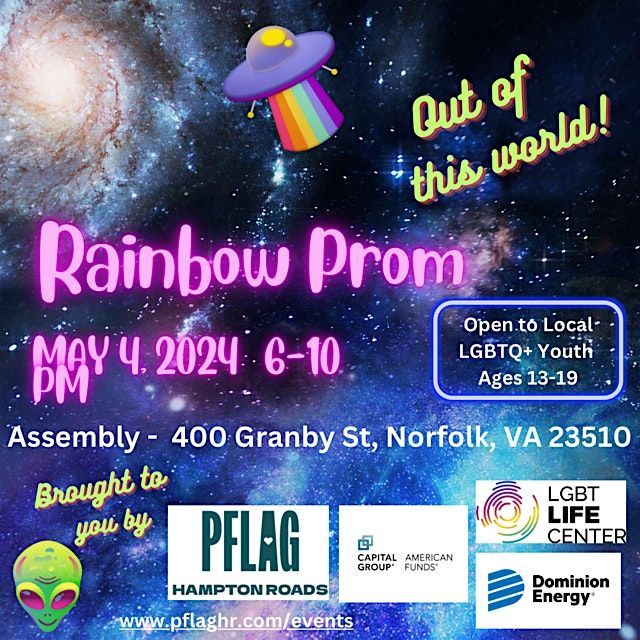 Out of This World Rainbow Prom