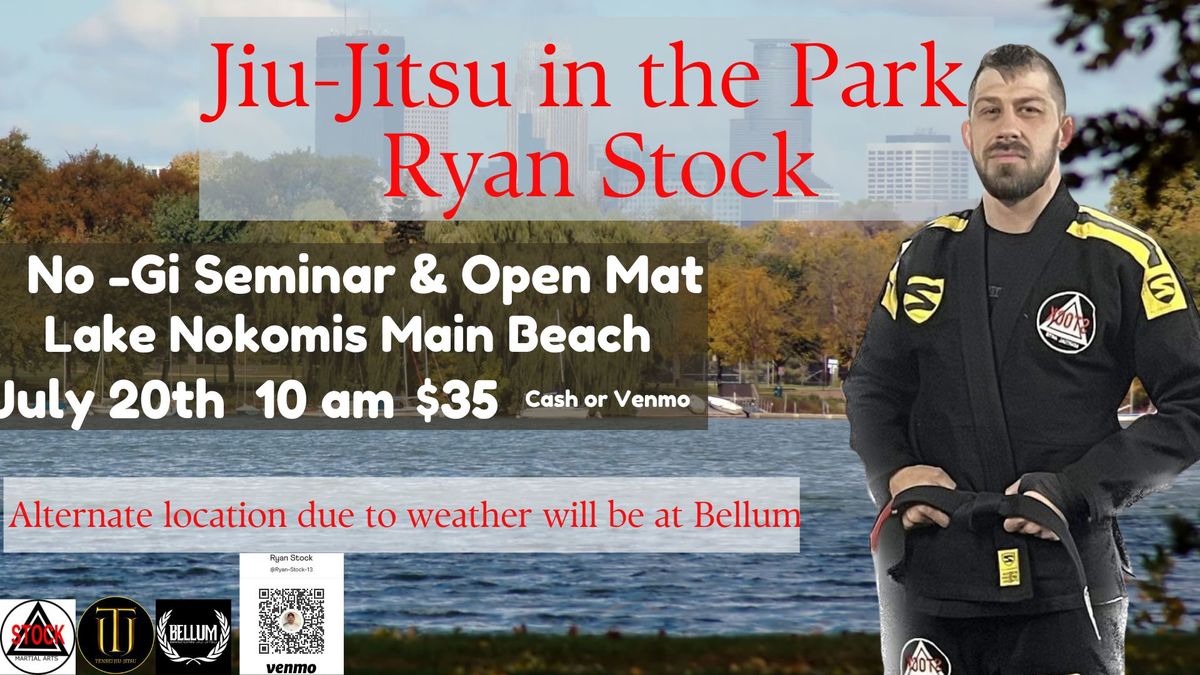 BJJ Seminar in the Park with Ryan Stock