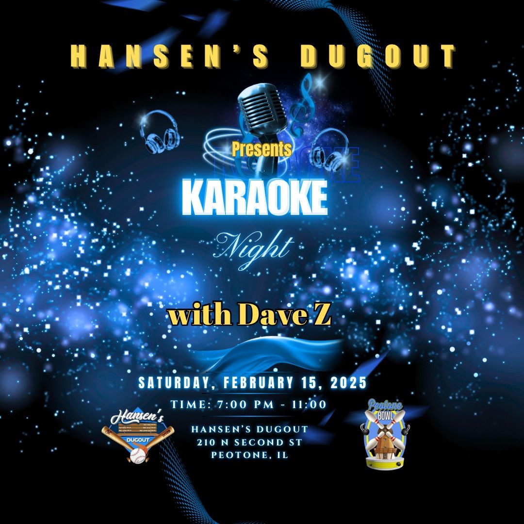 Karaoke Night with Dave Z