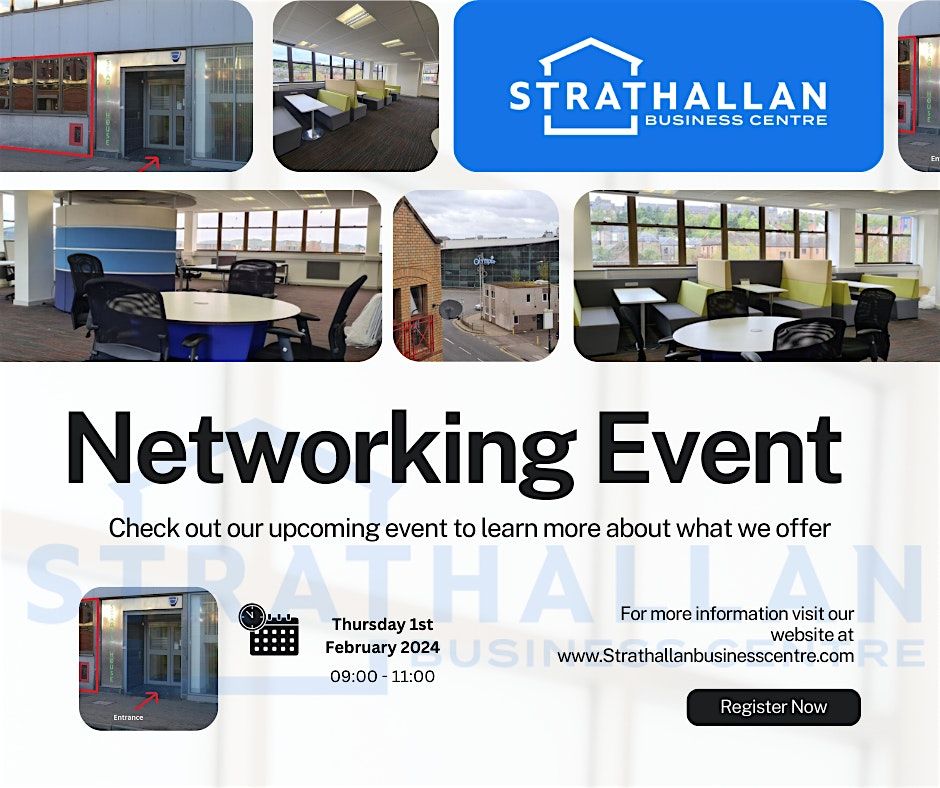 Strathallan Business Centre Networking Mornings - Dundee
