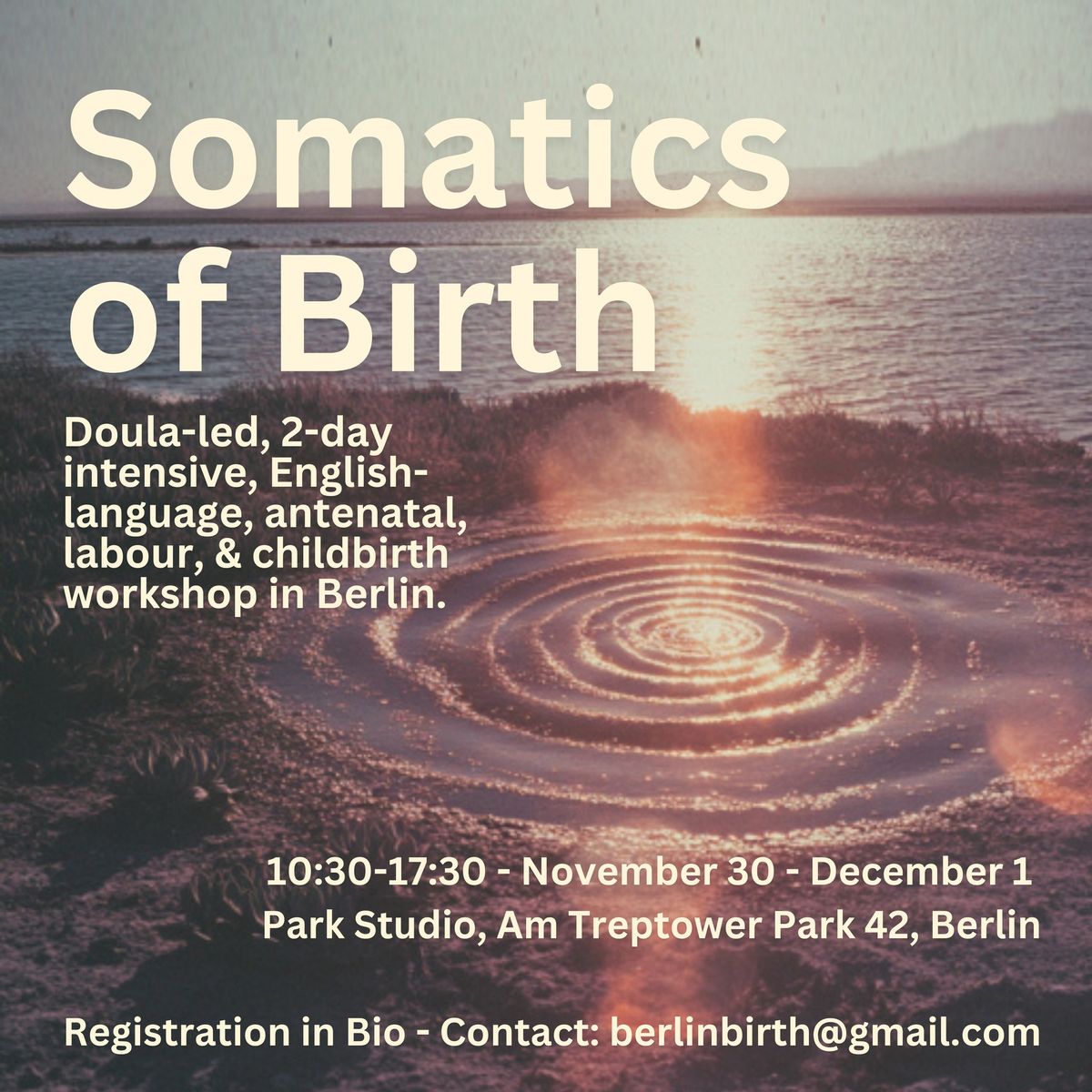 Somatics of Birth : Labour Preparation Workshop