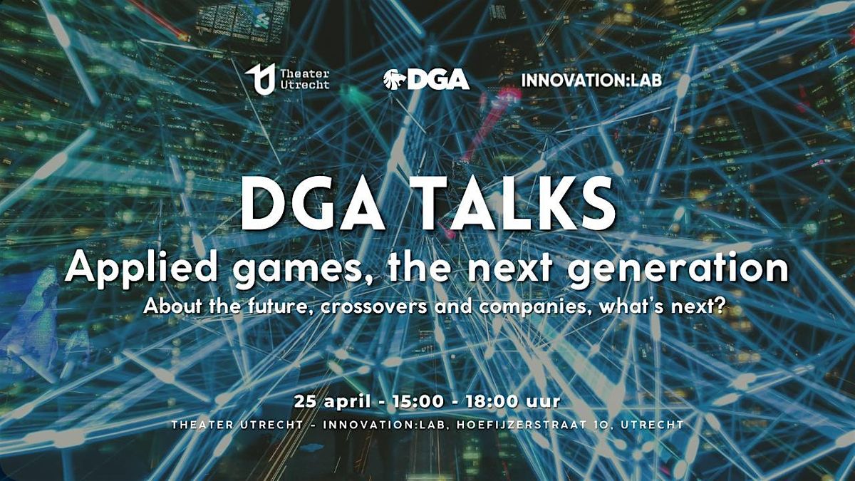 DGA Talks: Applied games, the next generation