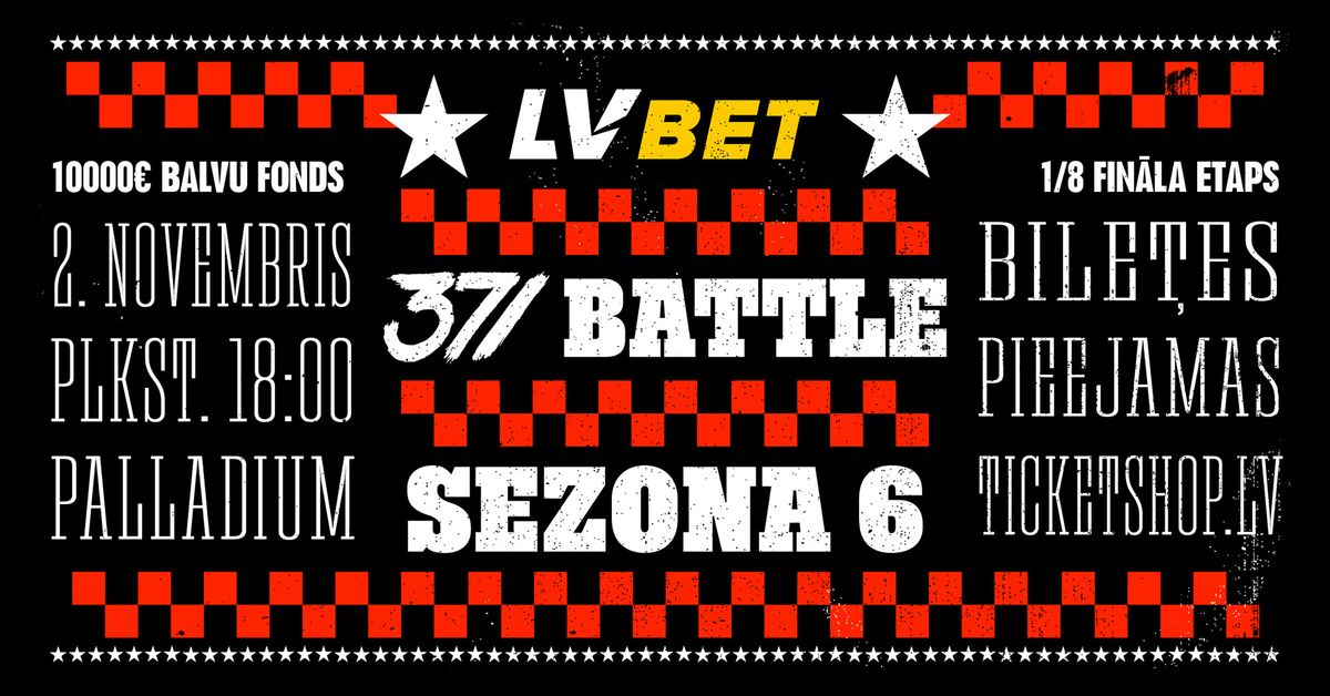 371Battle X LV BET: SEZONA 6 (1\/8 FIN\u0100LS)