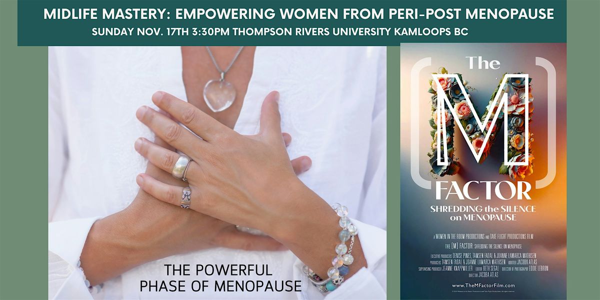 Midlife Mastery: Empowering Women from Peri - Post Menopause