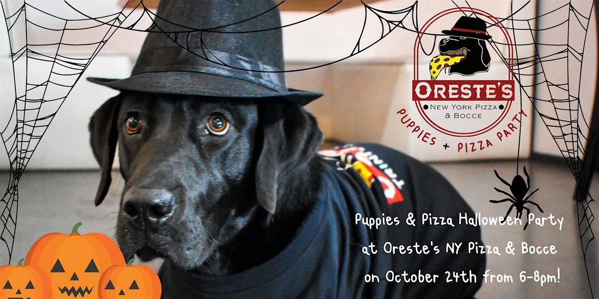 Puppies & Pizza Halloween Party!