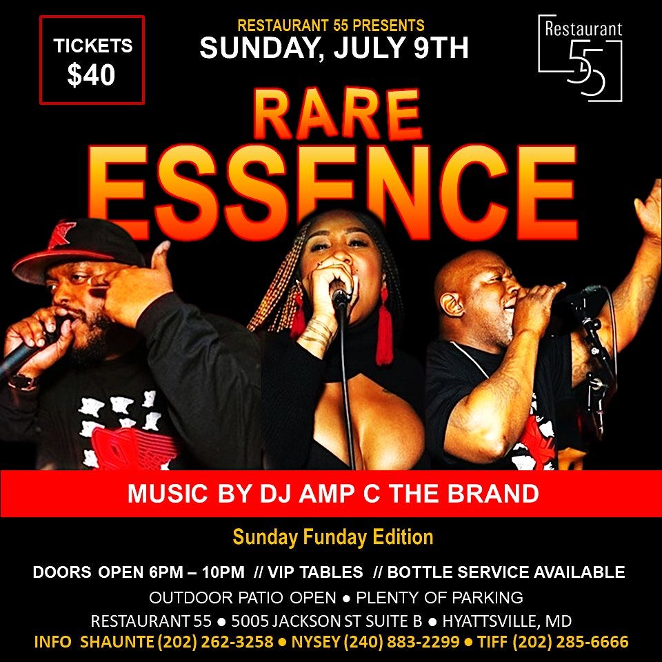 Rare Essence - Sunday Funday Edition