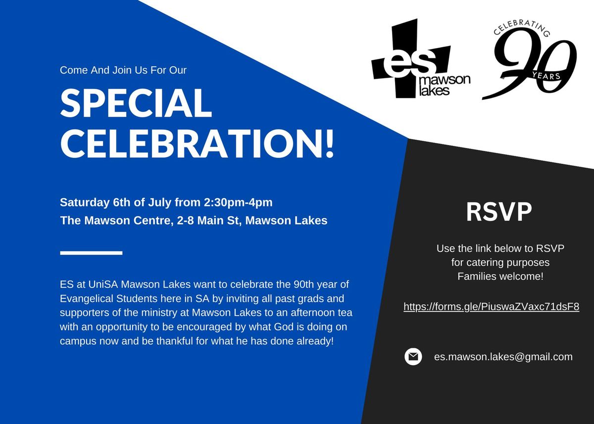Grads and Supporters Special Celebration!