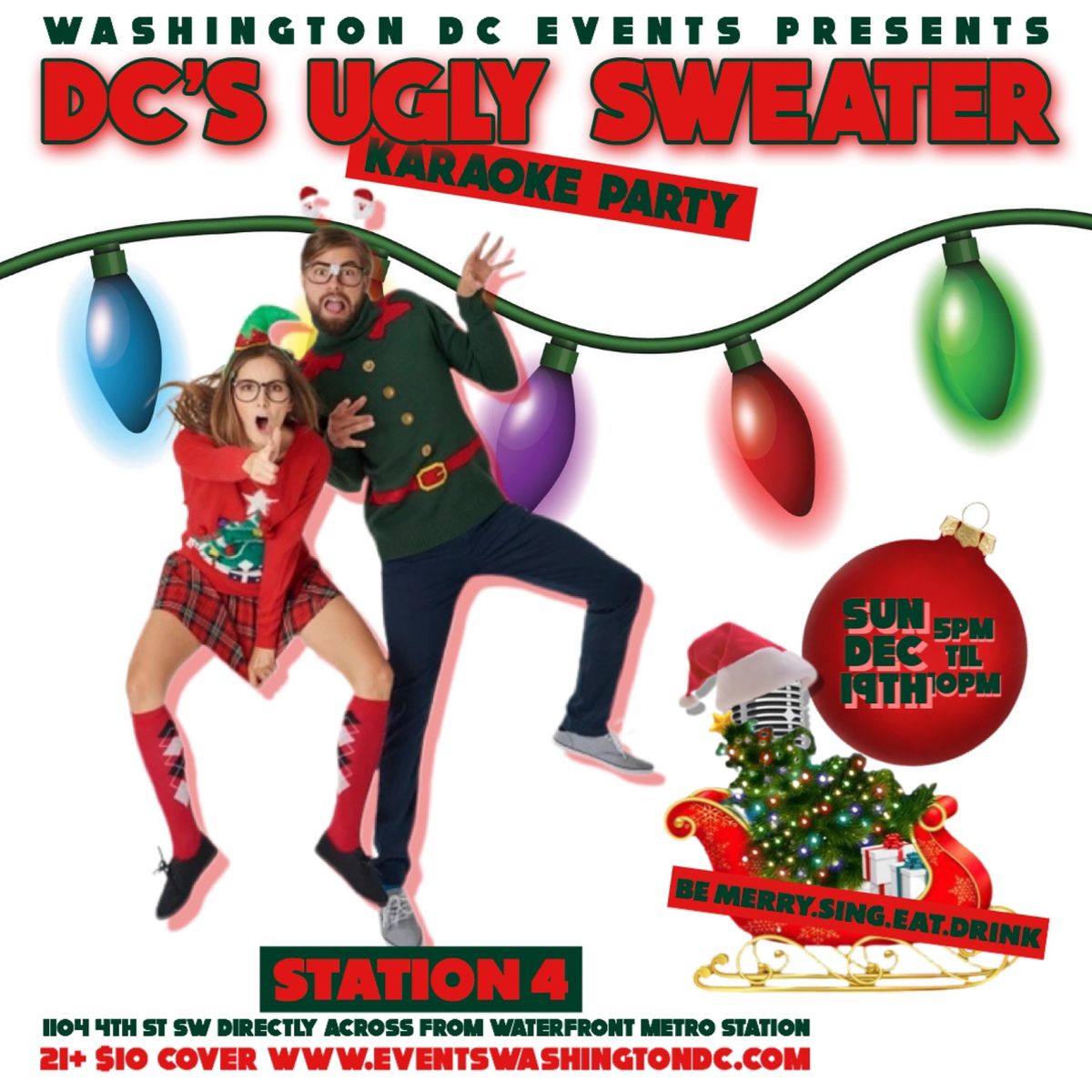 Washington Dc Christmas Concerts 2022 Holiday Fun For Adults In Washington Dc, Station 4, Washington, 23 January  2022