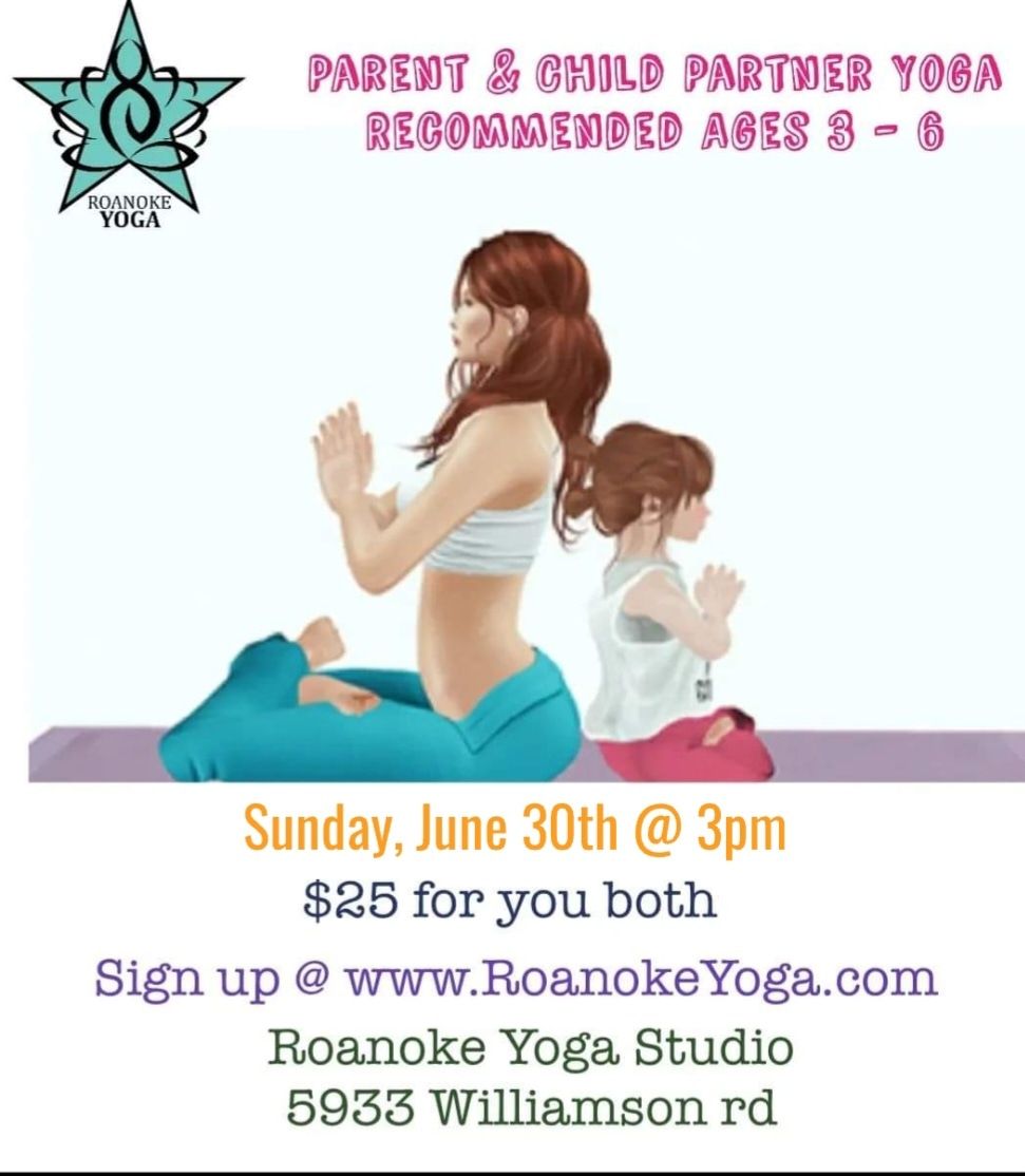 Parent & Child Partner Yoga (ages 3-6)