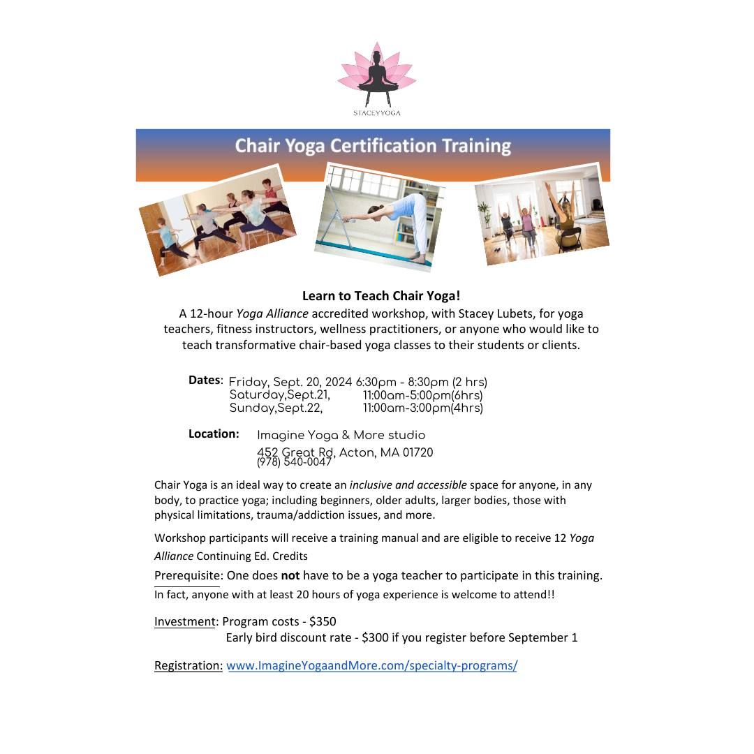 Chair Yoga Certification Program