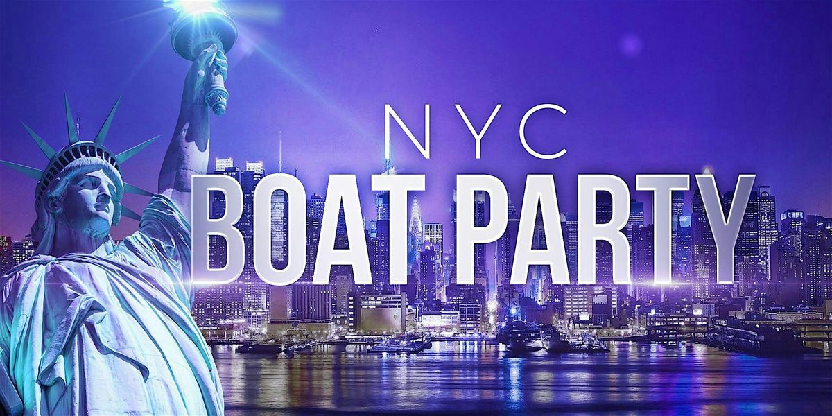 Latin Boat Party  Around New York City - All white