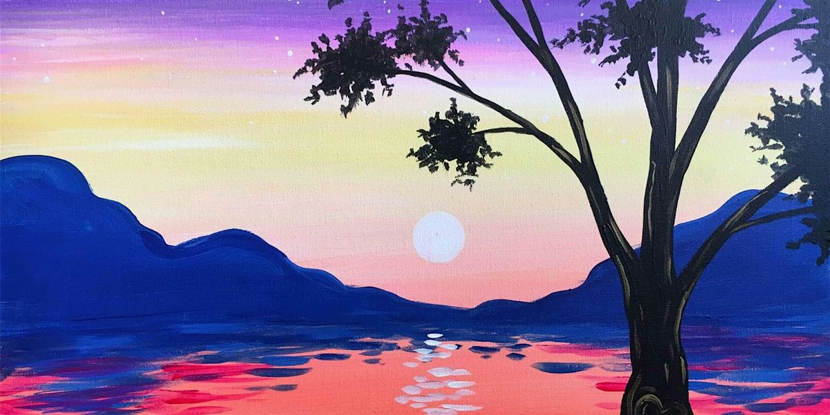 Shoreline Sunset - Paint and Sip by Classpop!\u2122