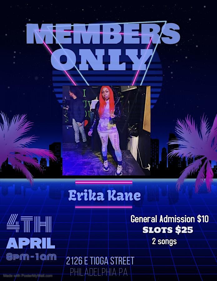 MEMBERS ONLY MONDAYS