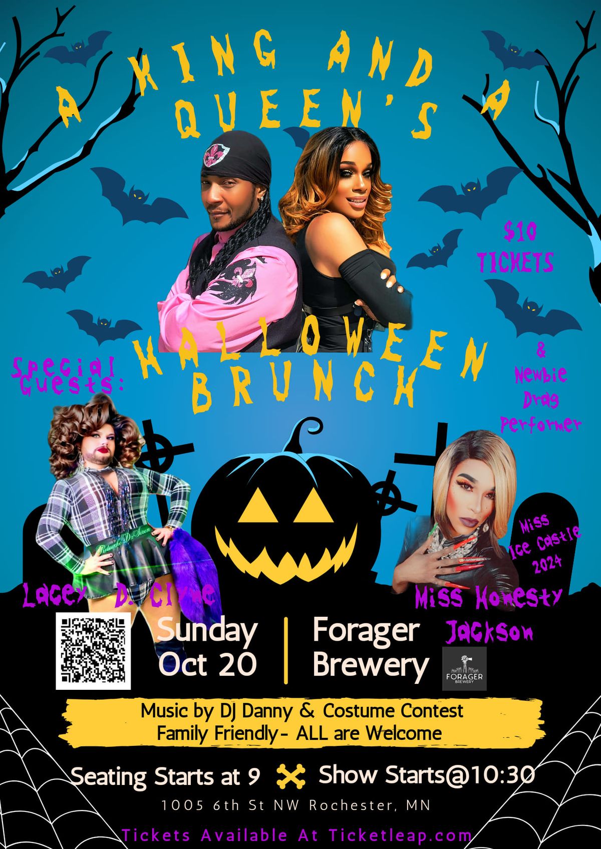 A King and A Queen's: SPOOKY Vibes Only Halloween Brunch 