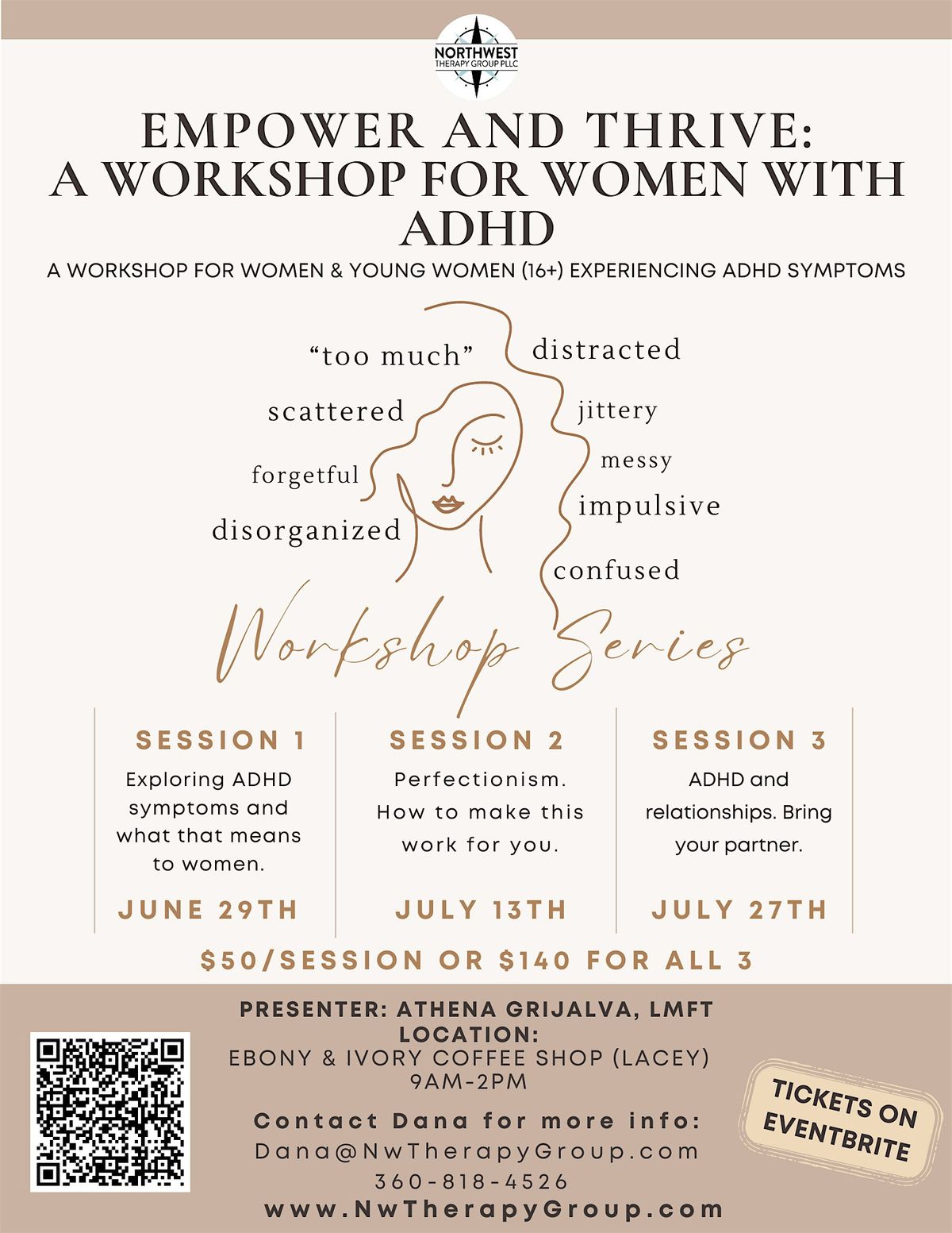 Empower and Thrive: A Workshop for Women with ADHD