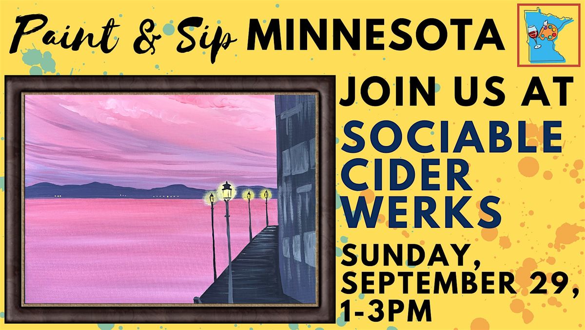 September 29 Paint & Sip at Sociable Cider Werks