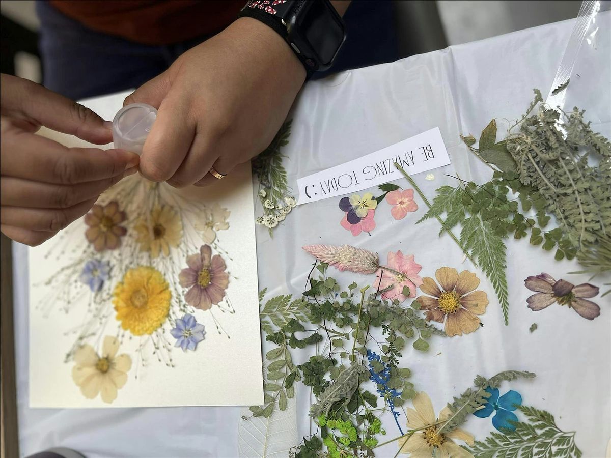 Pressed Flowers Workshop