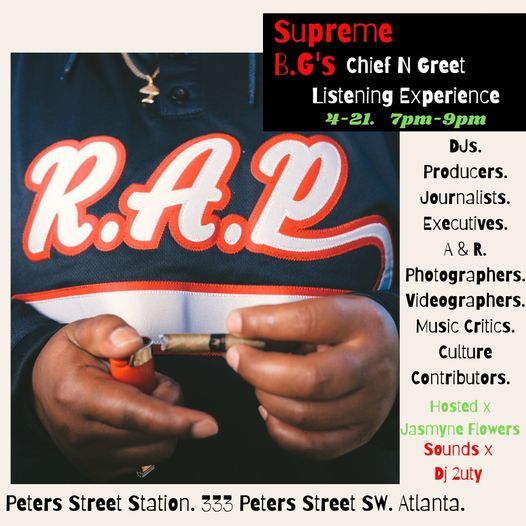 Supreme B Gs Chief N Greet Peters Street Station Atlanta 21 April 21 Supreme B Gs Chief N Greet Peters Street Station Atlanta 21 April 21
