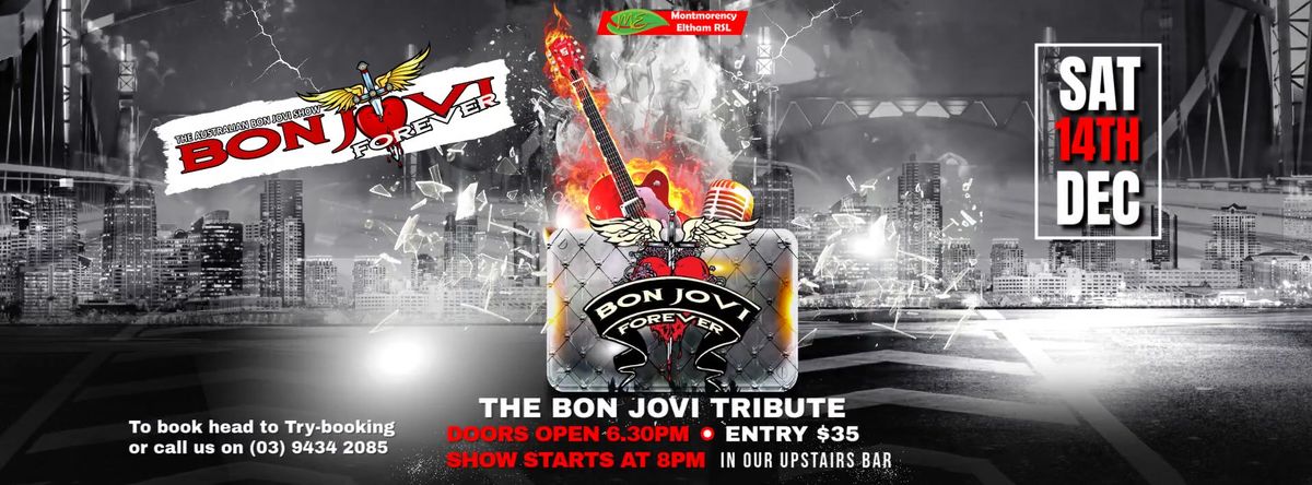 BON JOVI FOREVER TRIBUTE @ MONTY ELTHAM RSL