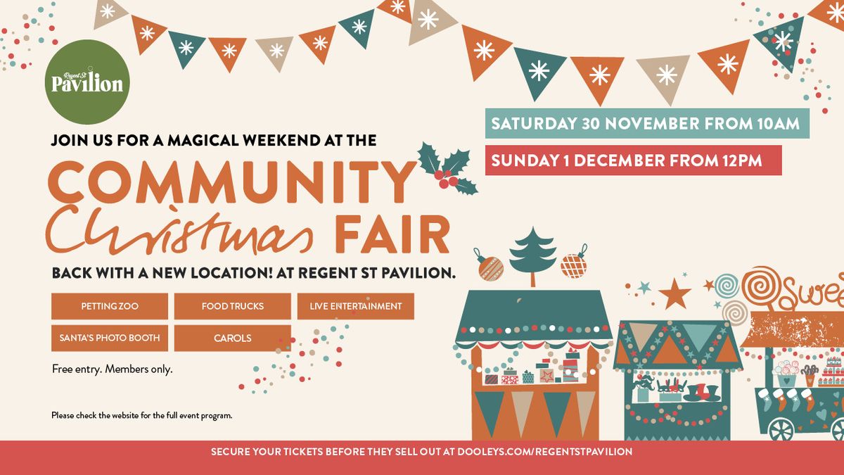 Community Christmas Fair Day 1