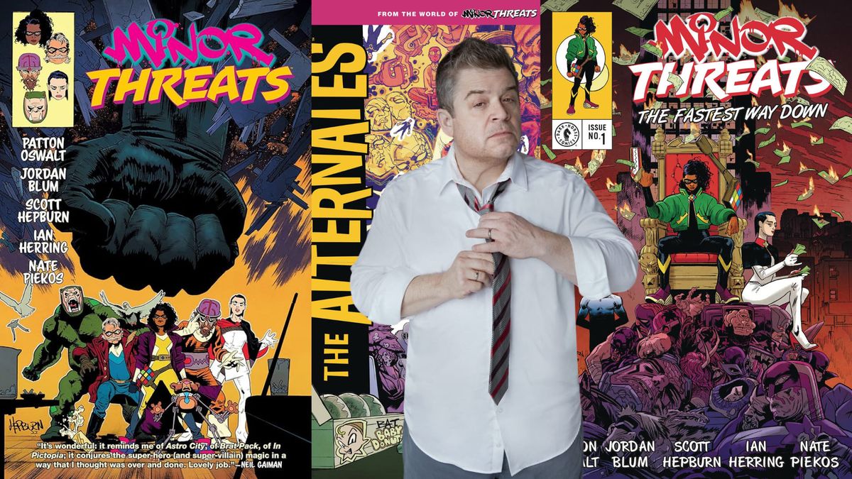 Patton Oswalt & Jordan Blum @ Mission: Comics! 