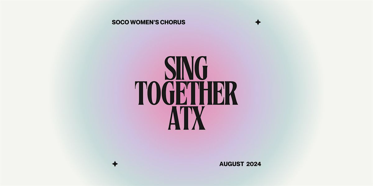 Sing Together ATX  - The Cranberries "Linger" Sing-a-Long