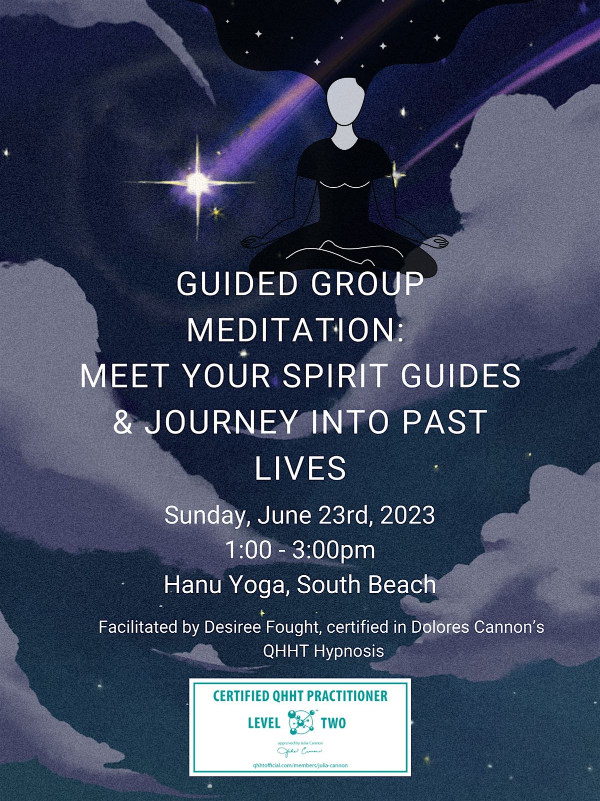 Guided Group Meditation: Meet Your Spirit Guides & Journey Into Past Lives