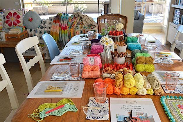 Granny Square Blanket Crochet Workshop for Great Ormond Street Hospital