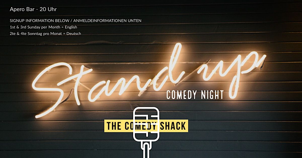 Standup Comedy - auf Deutsch in Johannis (German language open-mic)