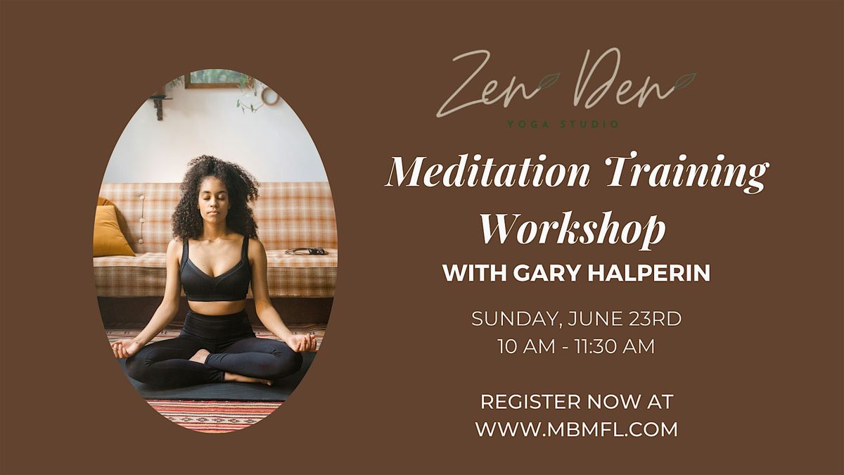 Meditation Training