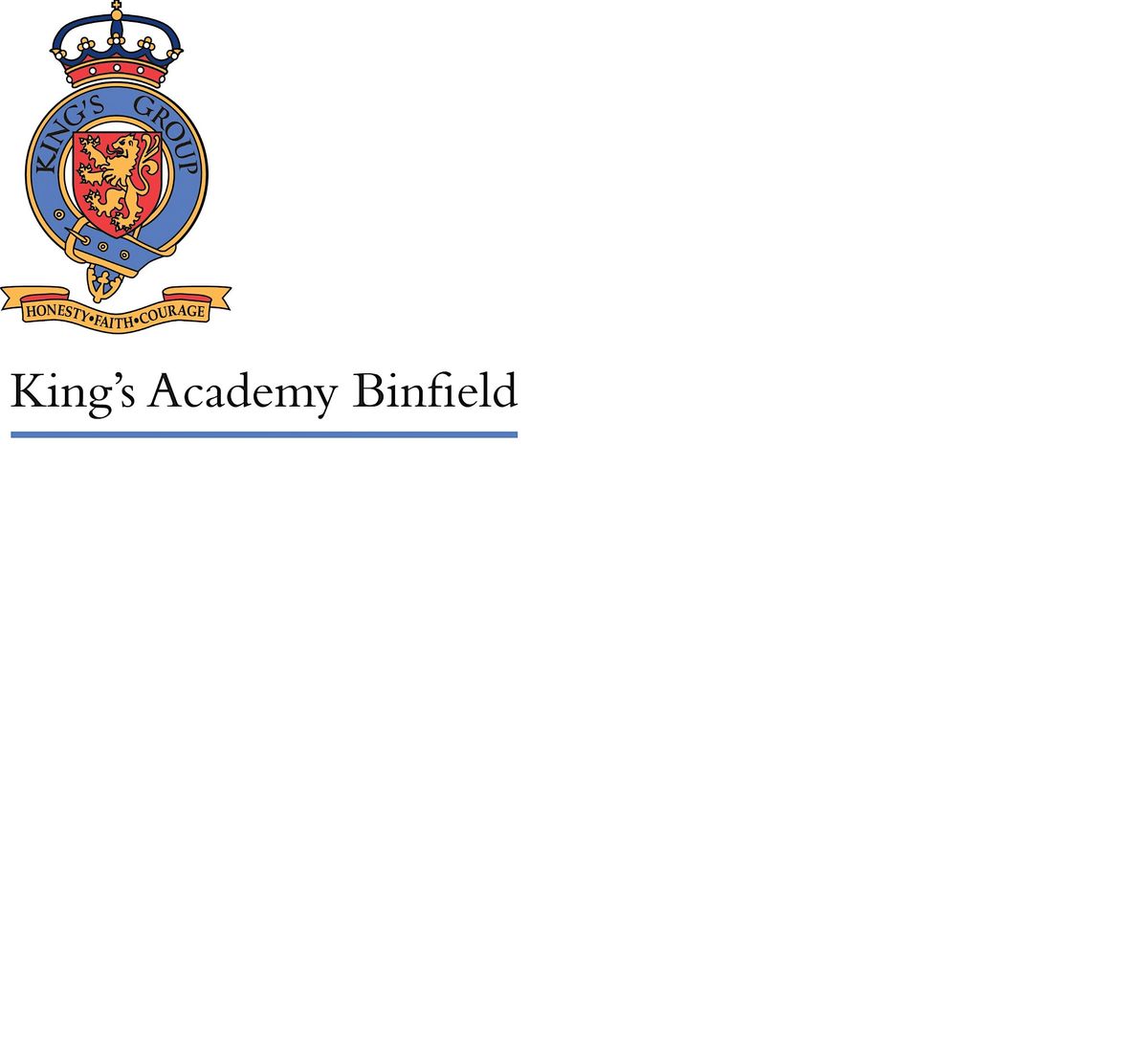 King's Academy Binfield Open Morning Monday 10\/10\/22