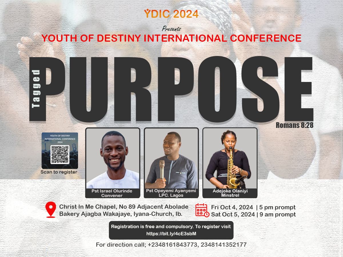 YDIC24 - Discovering God's Purpose for Your Life