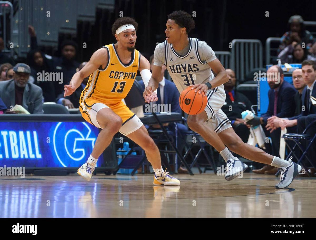 Georgetown Hoyas vs. Coppin State Eagles