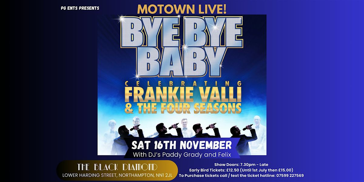 Motown Live!  at The Black Diamond