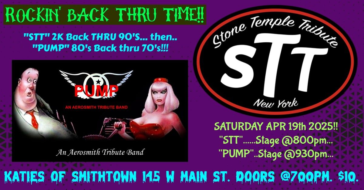 "STT" LIVE!!! with "PUMP" the Ultimate AEROSMITH Tribute Band!!!