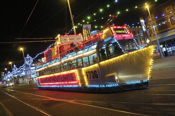 Blackpool Illuminations Christmas Charity Special Sunday 22nd December 2024 