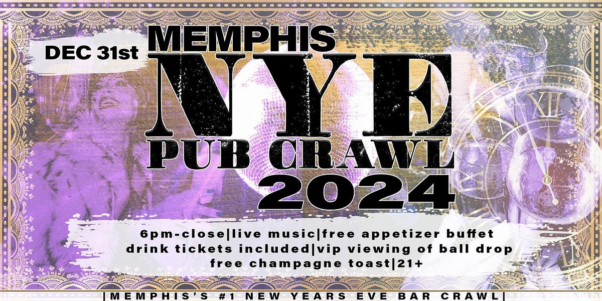 Memphis NYE Bar Crawl