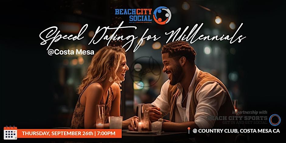 Speed Dating | Costa Mesa | Millennial's Night