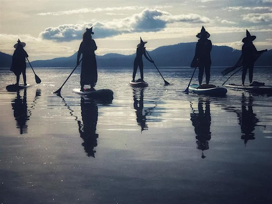 Witches and Wizards Paddle on the Puget Sound