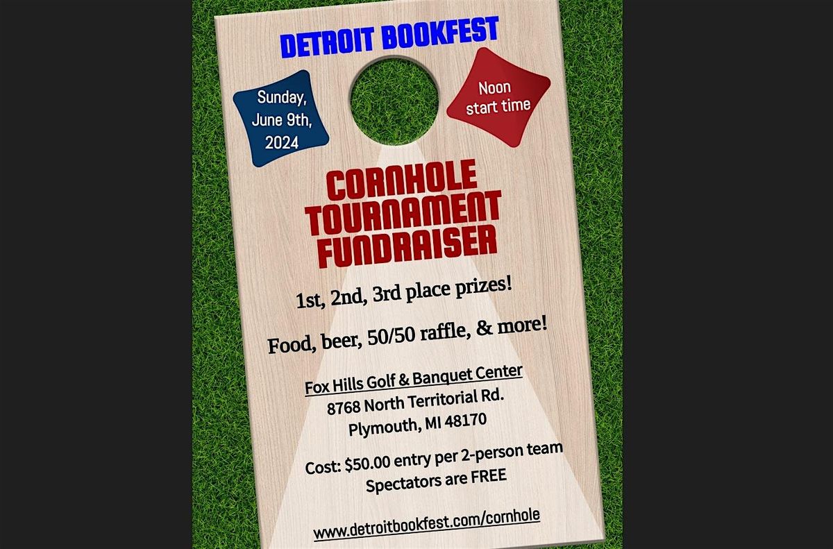 Detroit Bookfest Cornhole Tournament