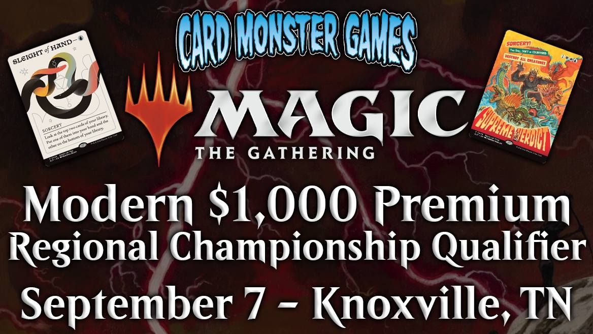 MTG: Modern $1,000 Premium Regional Championship Qualifier - September