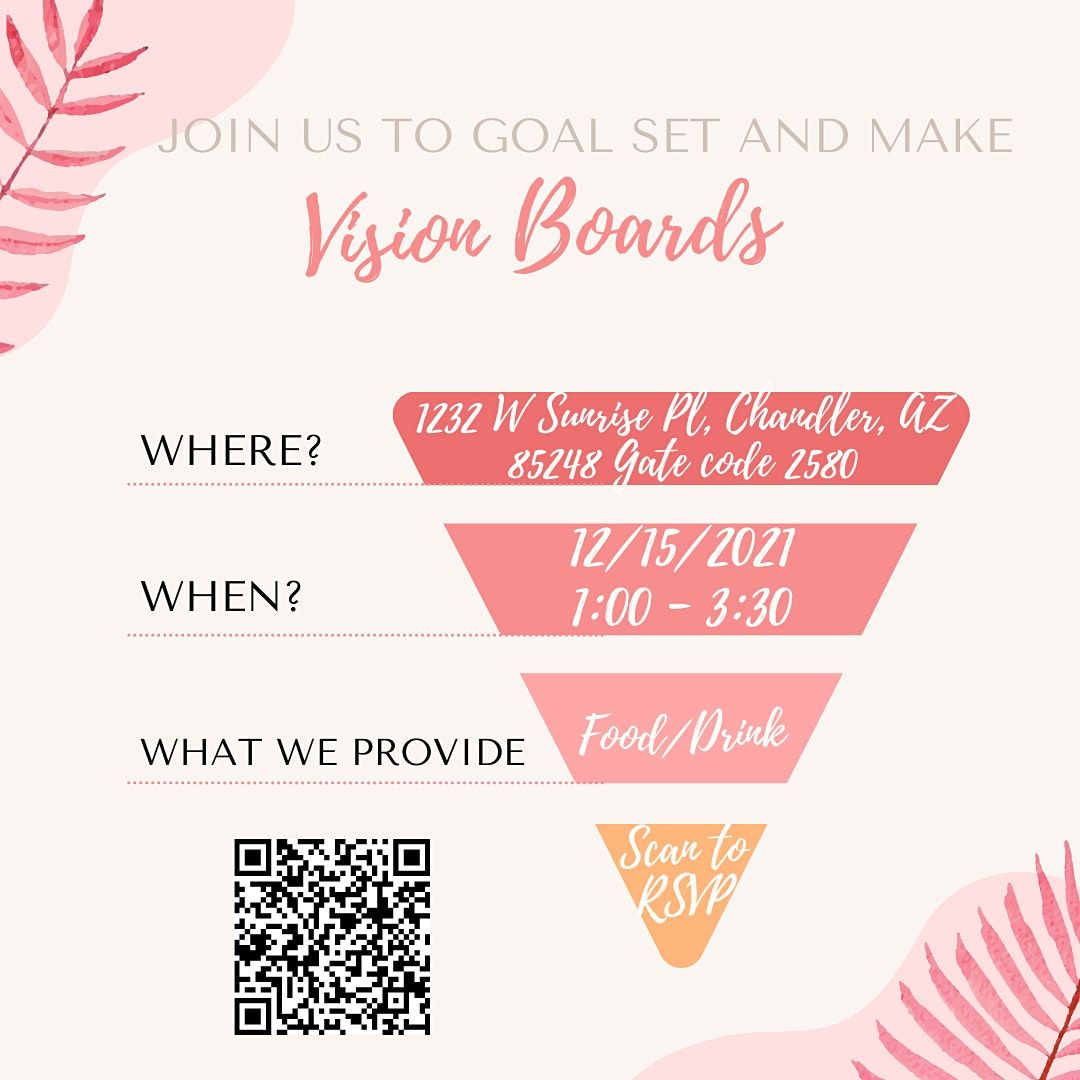 Goal Setting and Vision Board