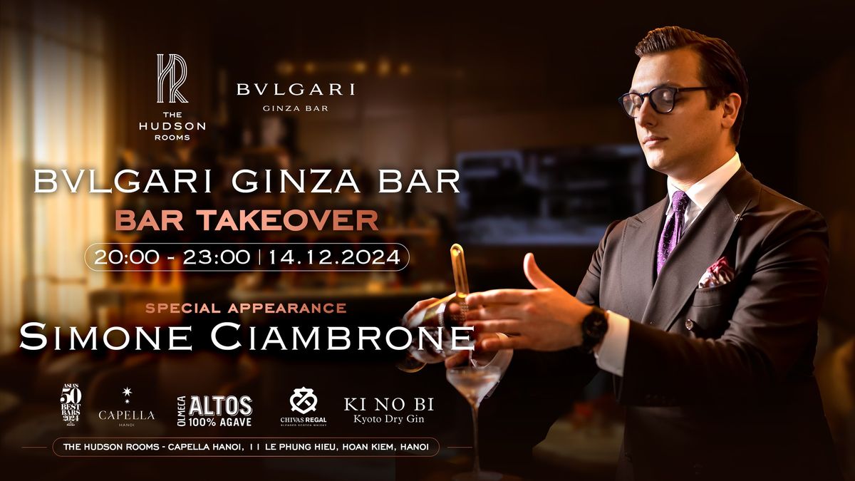 GUEST SHIFT WITH BULGARI BAR GINZA