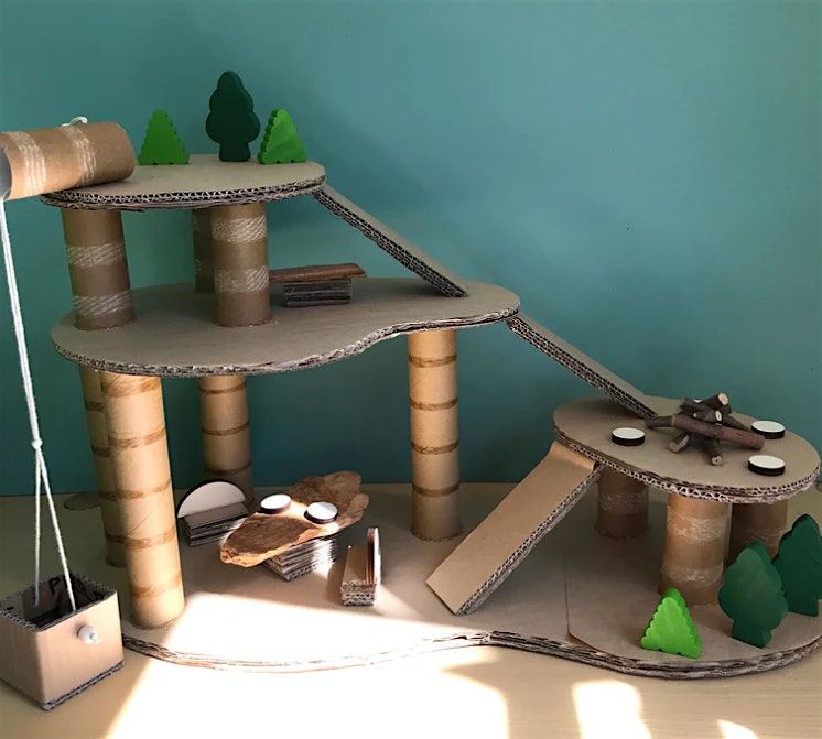 Make Your Own Mini Treehouse (8+years) @ Waverley Library