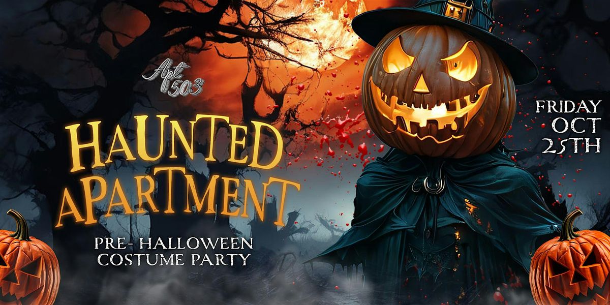 HAUNTED APARTMENT | PRE HALLOWEEN COSTUME PARTY | HIP-HOP & REGGAETON