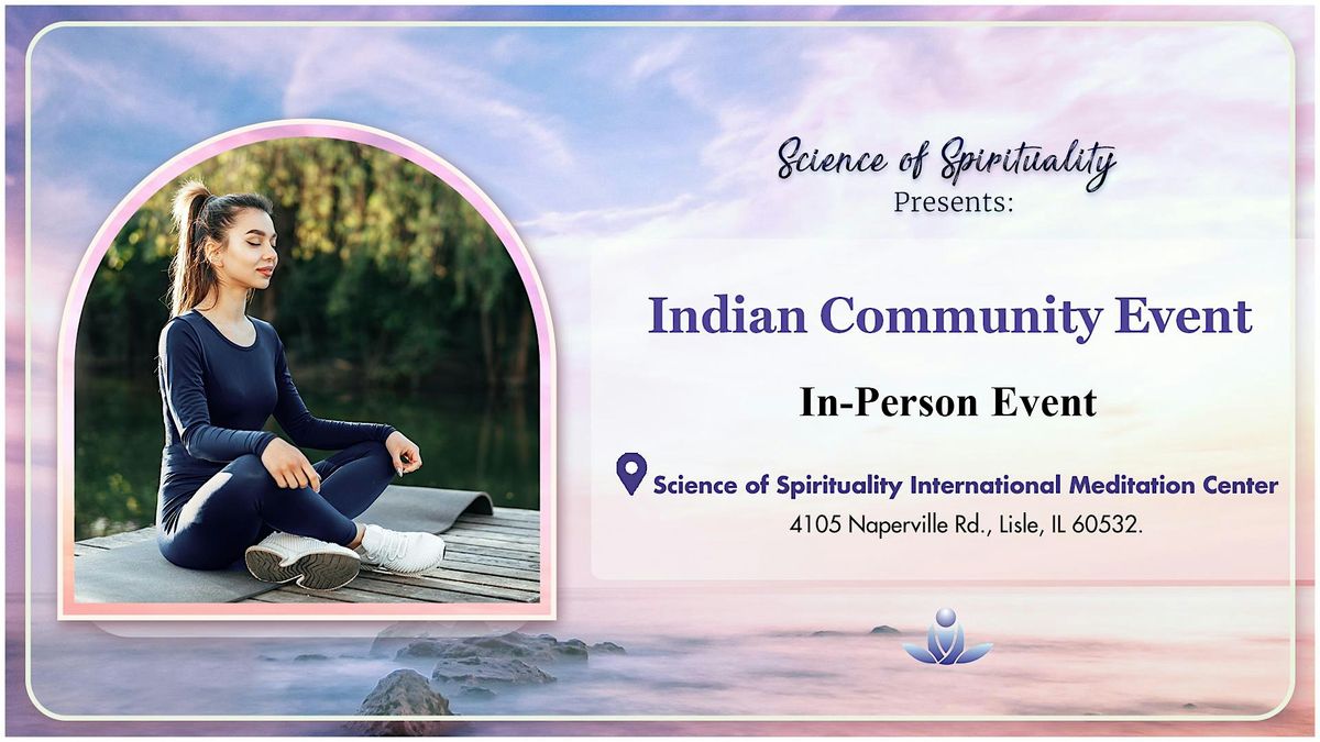 Indian Community Event :  Wellness Through Meditation