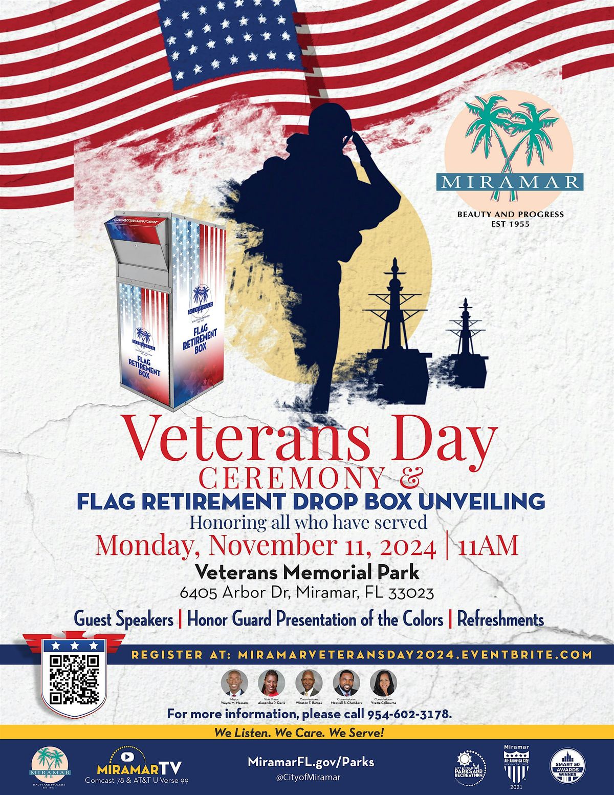 Miramar Veterans Day Ceremony 2024